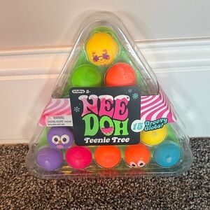 15 groovy globs- RARE NeeDoh Teenie Tree Groovy Globs Kids Toy - Multicolor Pack